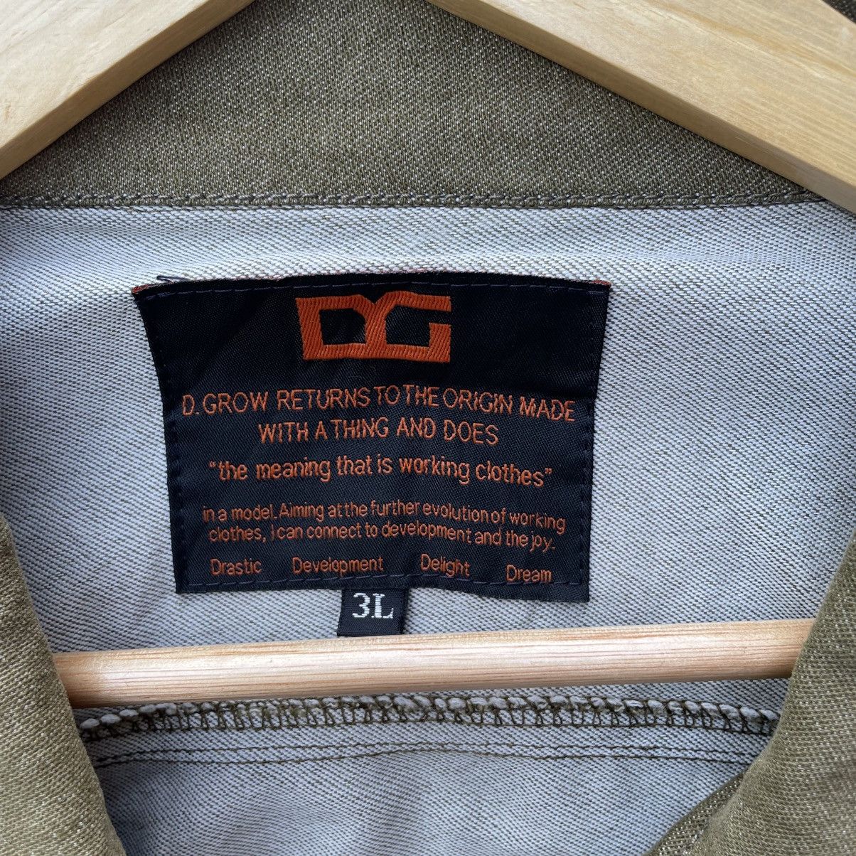 Japanese Brand 💥Vintage D.Grow Workwear Jacket Size US M / EU 48-50 / 2 - 11 Thumbnail