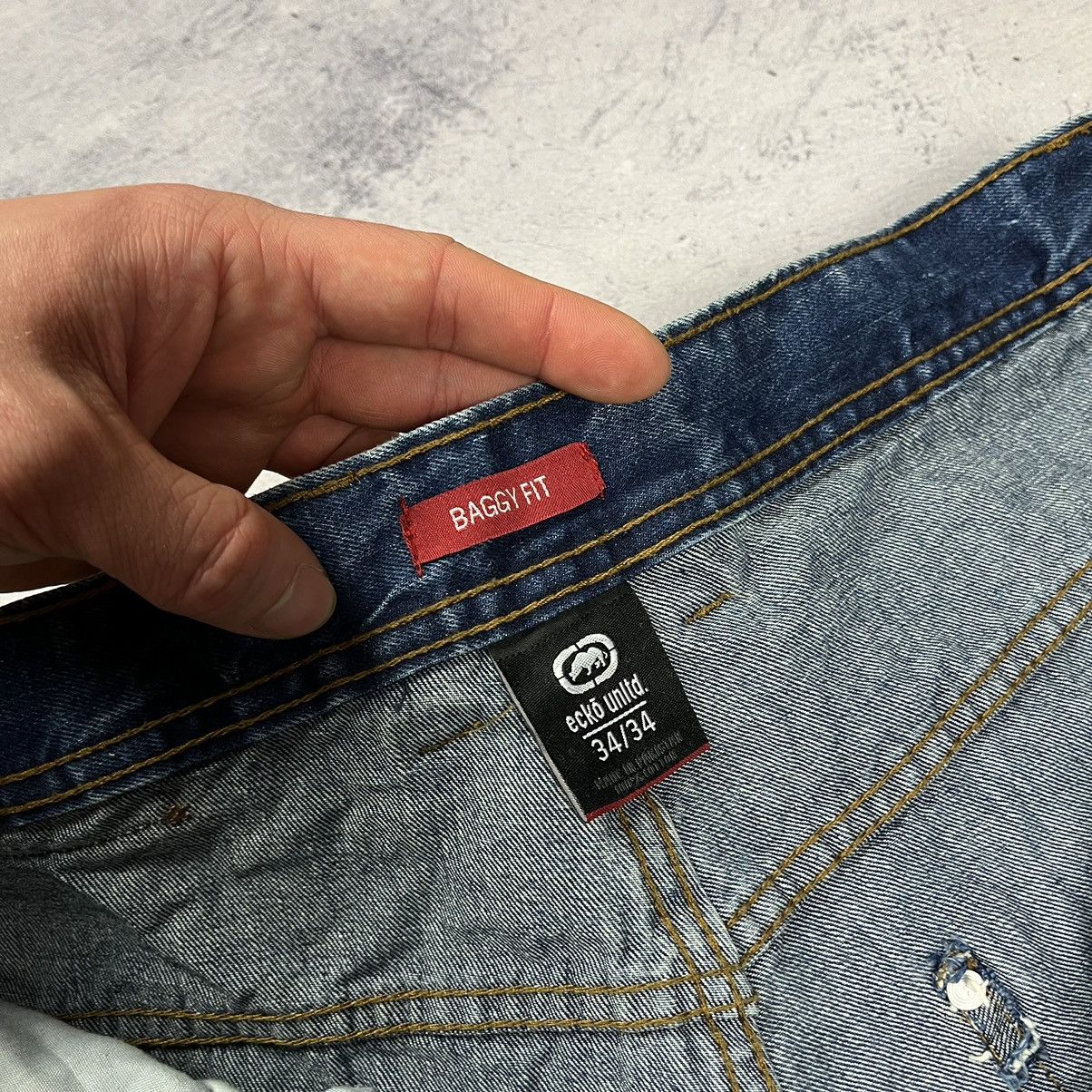 Ecko Unltd. Vintage ECKO UNLTD big logo baggy fit jeans 90’s Size US 34 / EU 50 - 11 Thumbnail