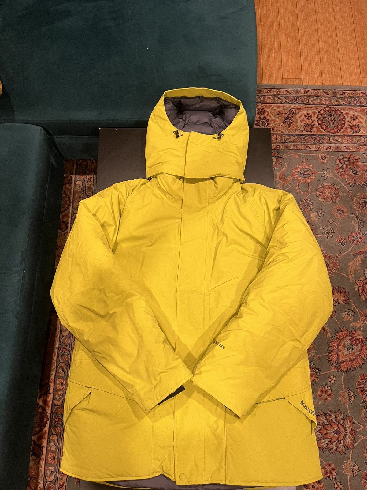 Marmot Marmot mammoth parka “Biggie” Cintronelle / steel onyx | Grailed