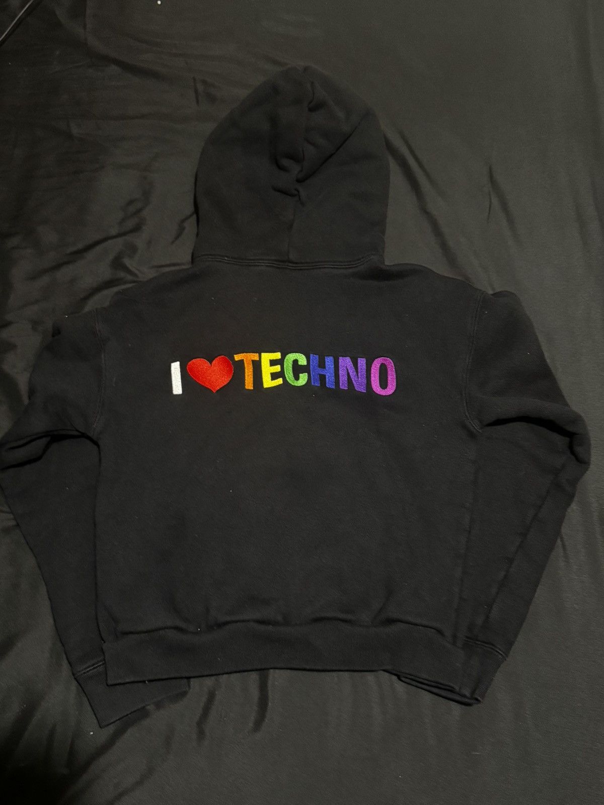 Balenciaga Balenciaga “i heart techno” hoodie Size S / US 4 / IT 40 - 2 Thumbnail