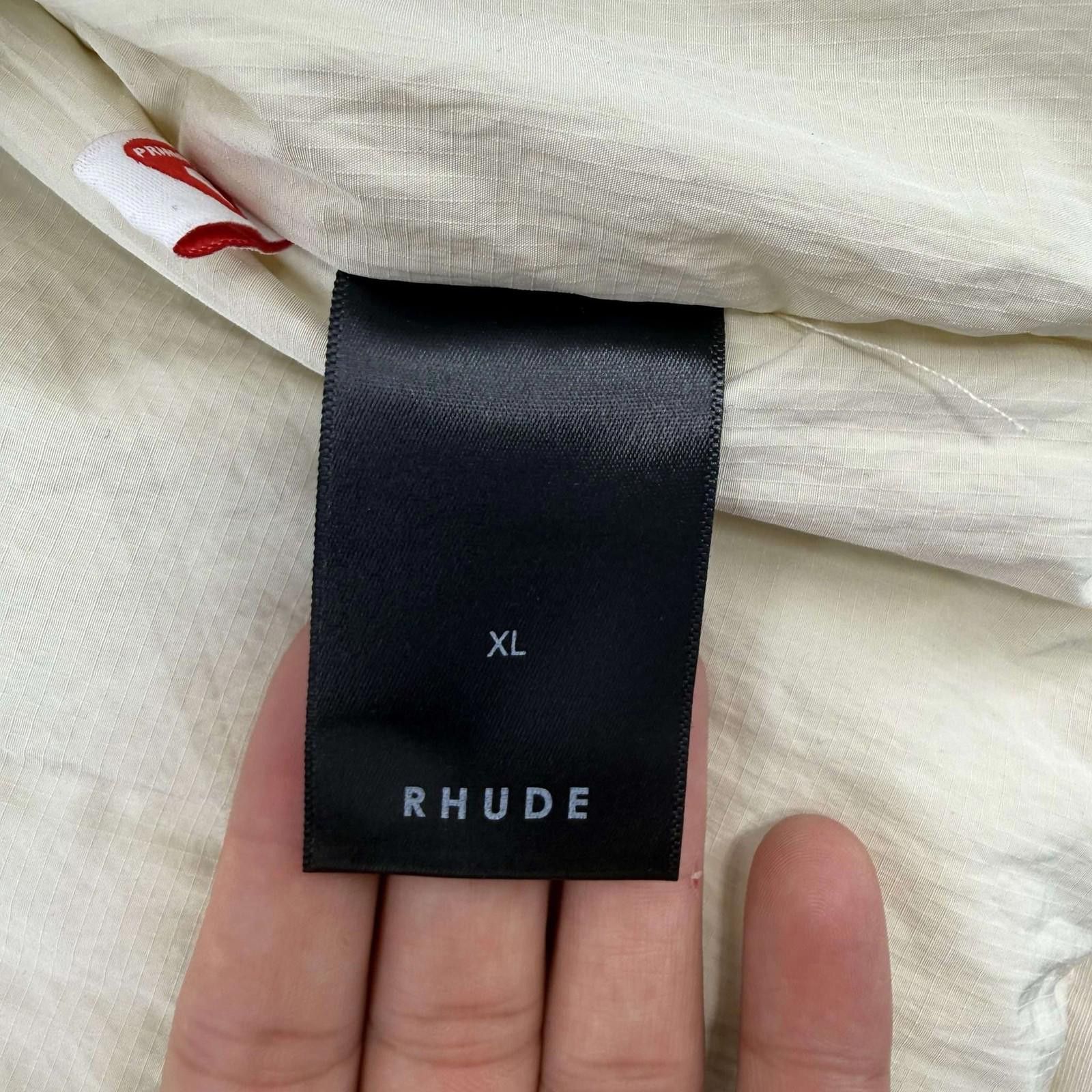 Rhude Rhude Prima Loft Racing Vest Creme Grey XL Used Size US XL / EU 56 / 4 - 3 Thumbnail