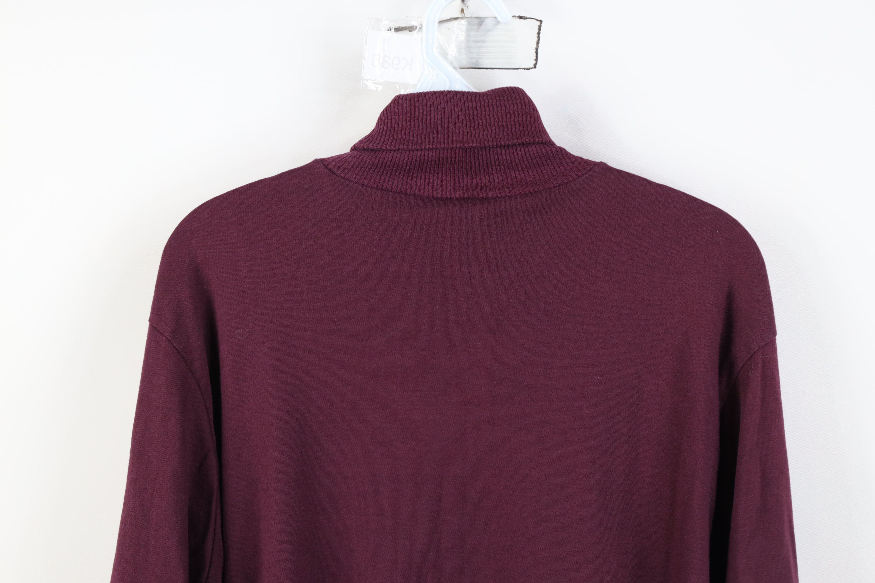 Vintage Vintage 60s 70s Streetwear Lon Knit Turtleneck T-Shirt USA Size US L / EU 52-54 / 3 - 11 Thumbnail