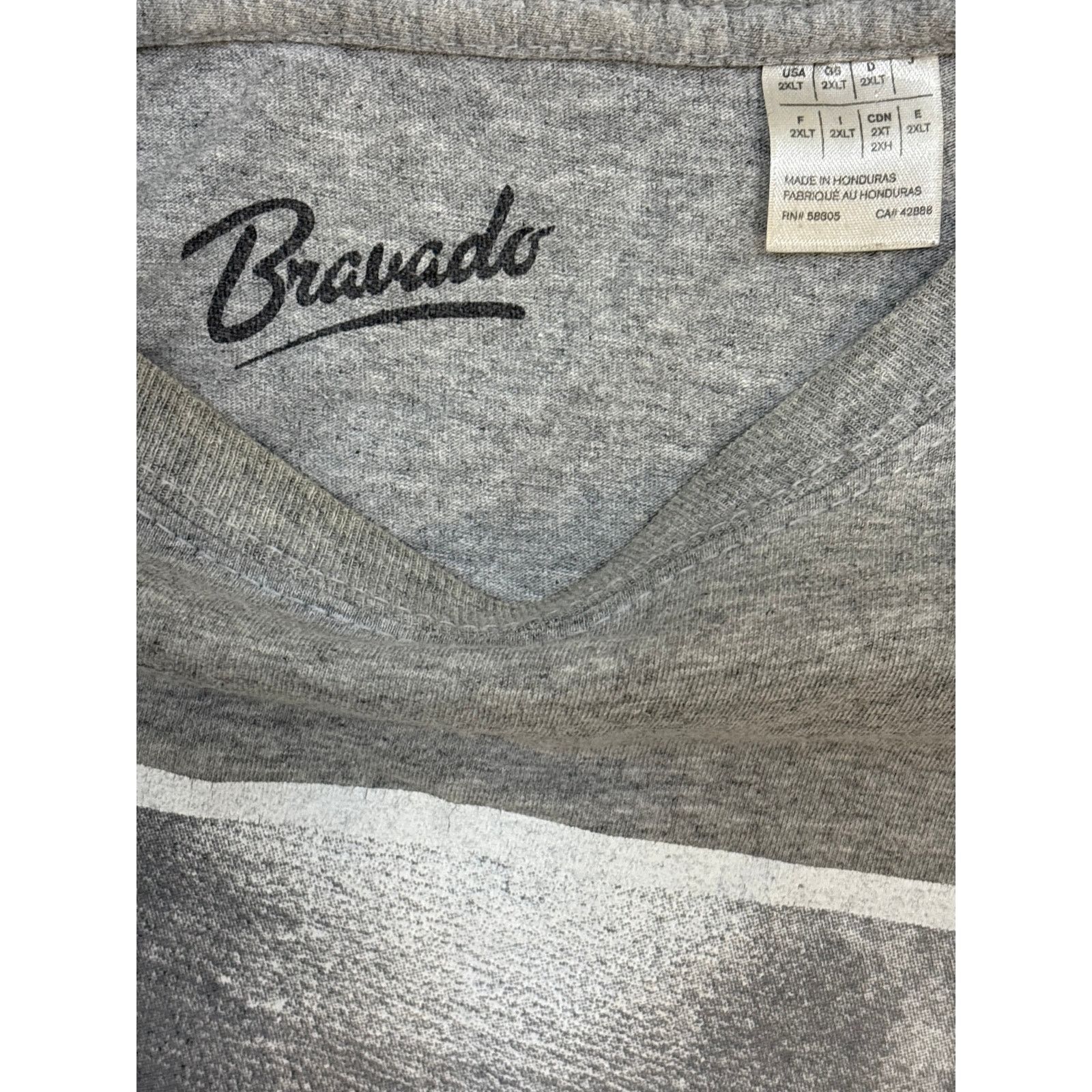Bravado Tupac All eyez on me Bravado 2XLT Streetwear rap tee shirt Size US XL / EU 56 / 4 - 3 Thumbnail