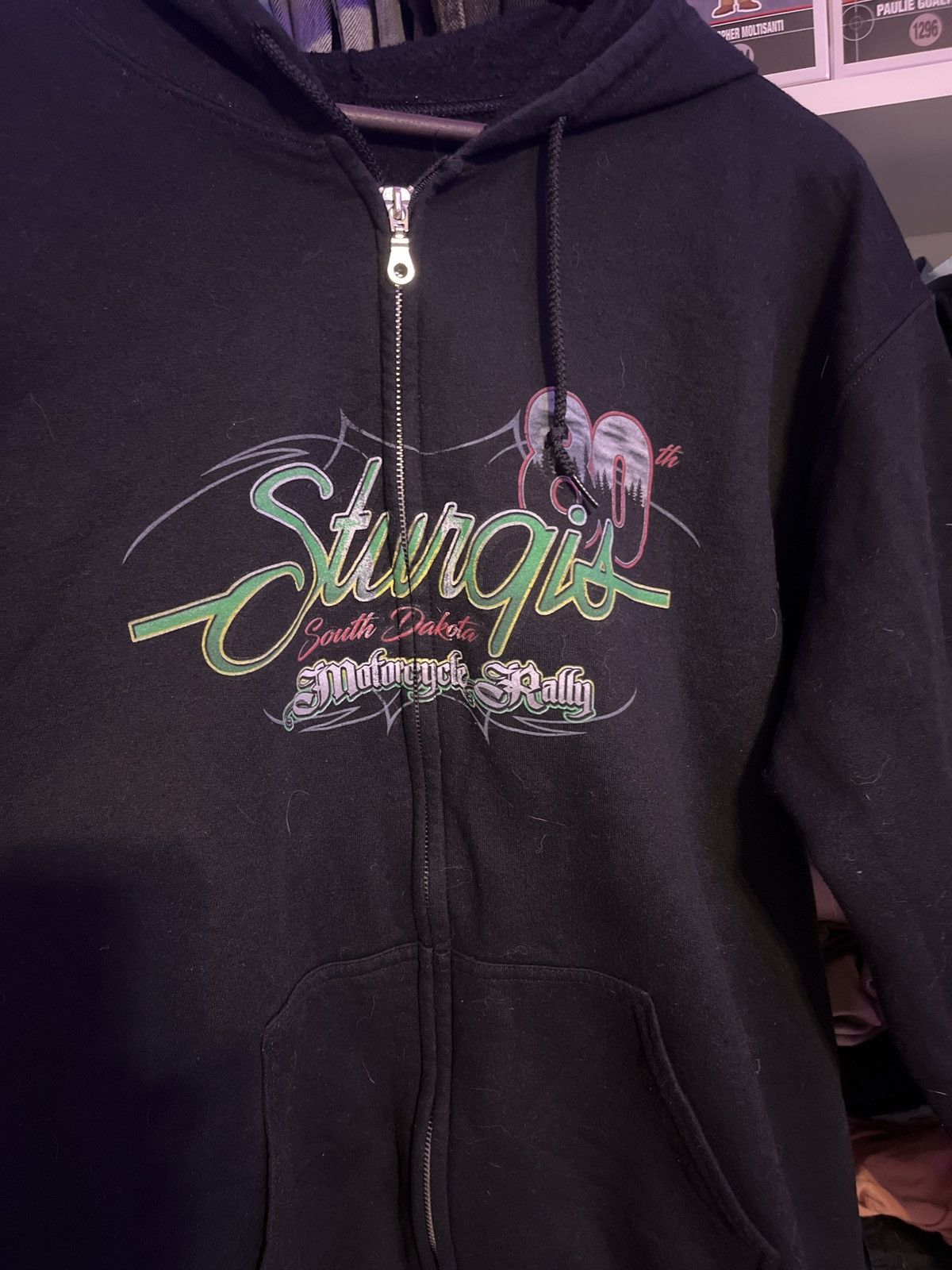 Vintage Sturgis Motorcycle Rally Sweatshirt Size US L / EU 52-54 / 3 - 1 Thumbnail
