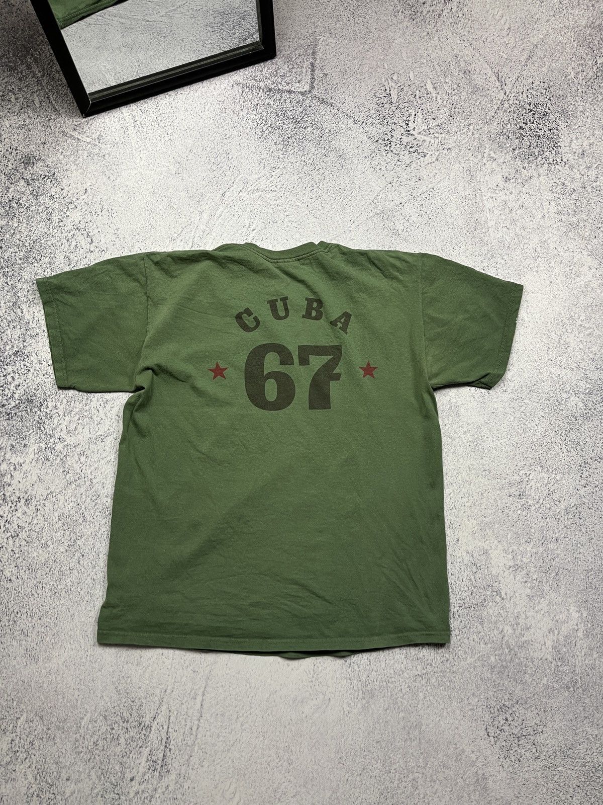 Other Vintage Y2k Enesto Cheguevara Cuba 67 Big Logo T Shirt Rare Size US L / EU 52-54 / 3 - 9 Thumbnail