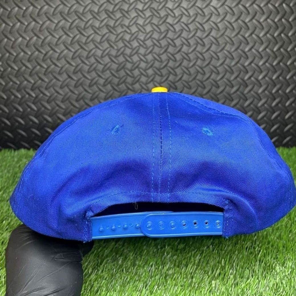 Vintage VINTAGE Sweden Sverige Blue Yellow Snapback Hat AF 90's Men's Free Size Size ONE SIZE - 3 Thumbnail