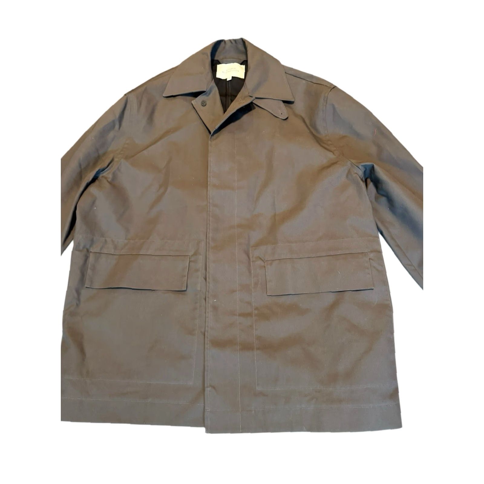 Studio Nicholson Studio Nicholson Measure Oversized Jacket Size XS Moss Black Size US XS / EU 42 / 0 - 4 Thumbnail