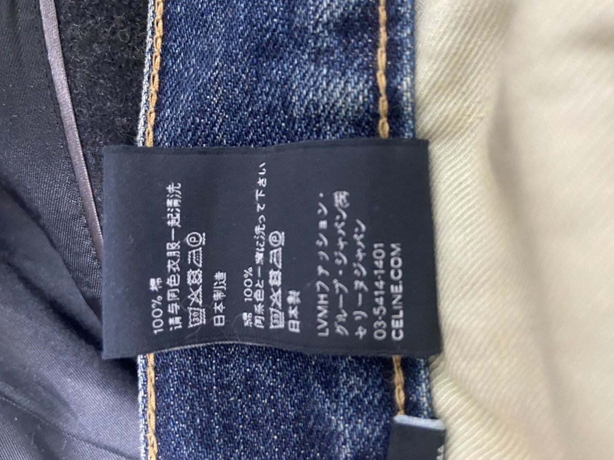 Celine × Hedi Slimane 29 Celine midnight sapphire Wesley denim pants jeans Size US 29 - 13 Thumbnail