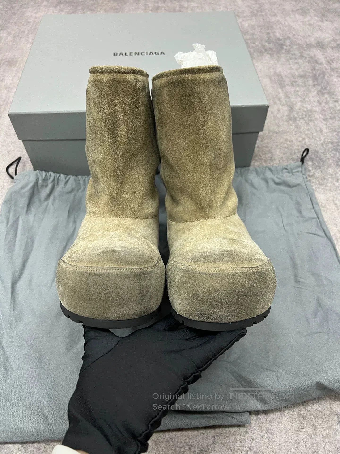 Balenciaga Balenciaga Dumbo Distressed Snow Boots. Size US 9 / EU 42 - 4 Thumbnail