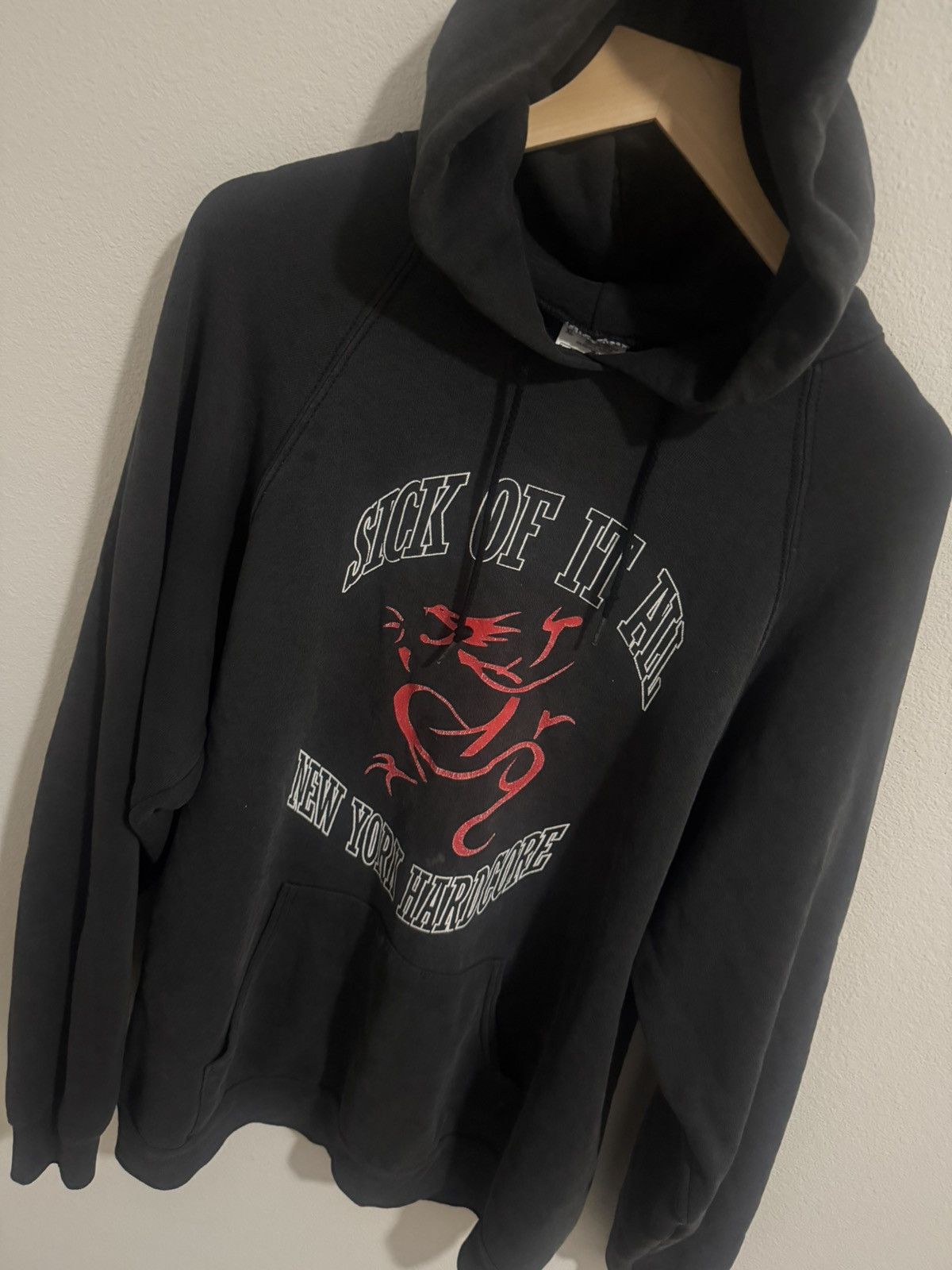 Vintage OG SICK OF IT ALL HOODIE (XL) Size US XL / EU 56 / 4 - 6 Thumbnail