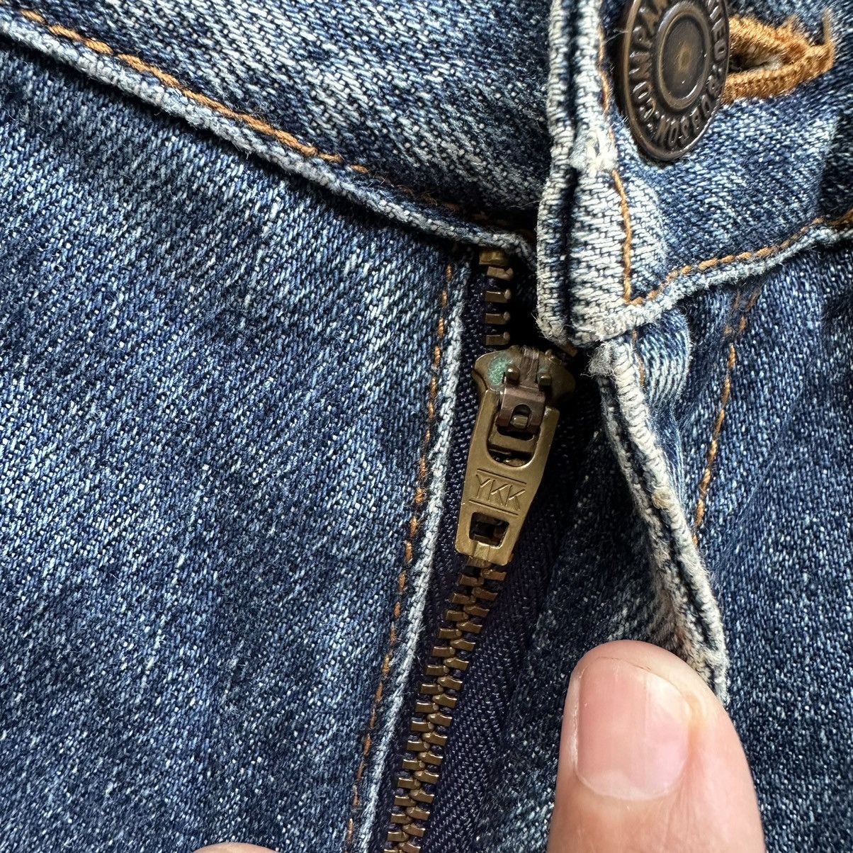 Japanese Brand × Jean × Vintage Vintage Japanese Distressed Bootcut Faded Denim Jean Pant Size US 30 / EU 46 - 5 Thumbnail