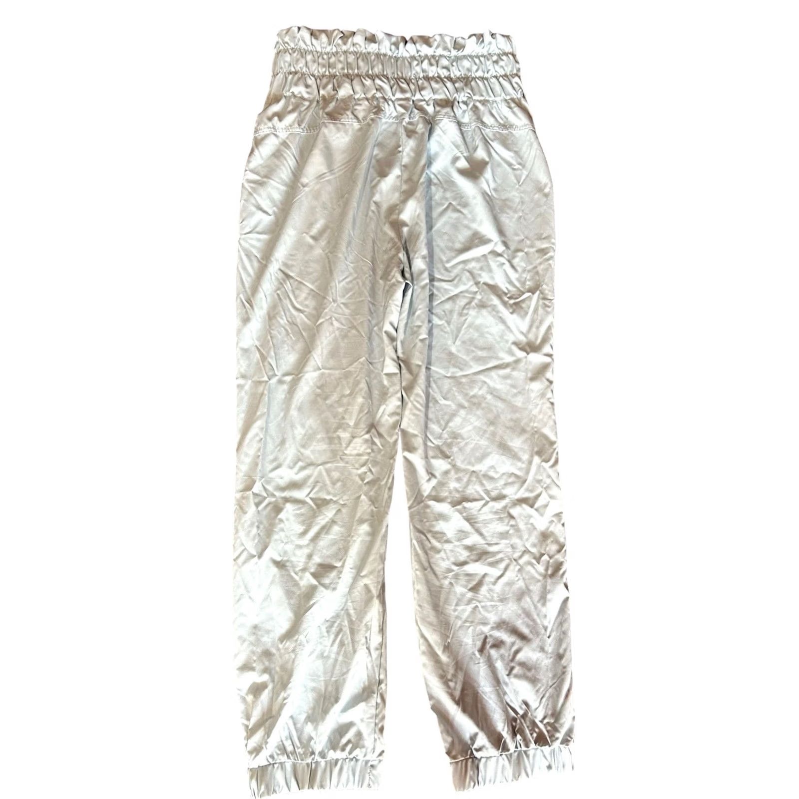 Vintage Love Tree Pants Joggers Pockets Drawstring Chambray Tencel Blue Large Women's Size 36" / US 14 / IT 50 - 7 Thumbnail