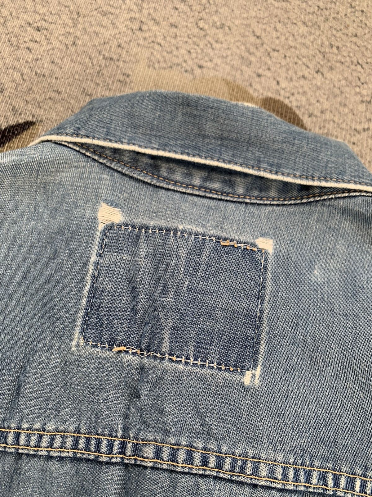 Japanese Brand Bobson Jeans Pleated Centre Jacket Made in Japan Size US M / EU 48-50 / 2 - 13 Thumbnail