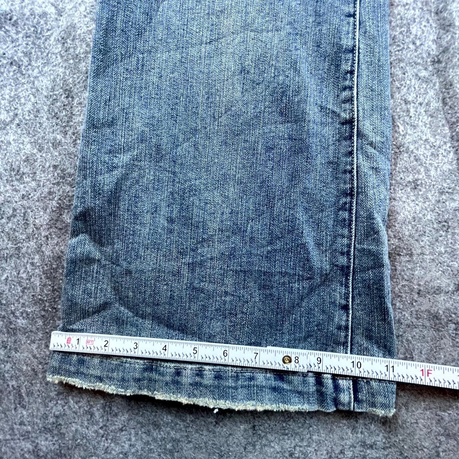 Calvin Klein VTG Calvin Klein Jeans Womens 10 Straight Embroider Trousers Size 32" / US 10 / IT 46 - 5 Thumbnail