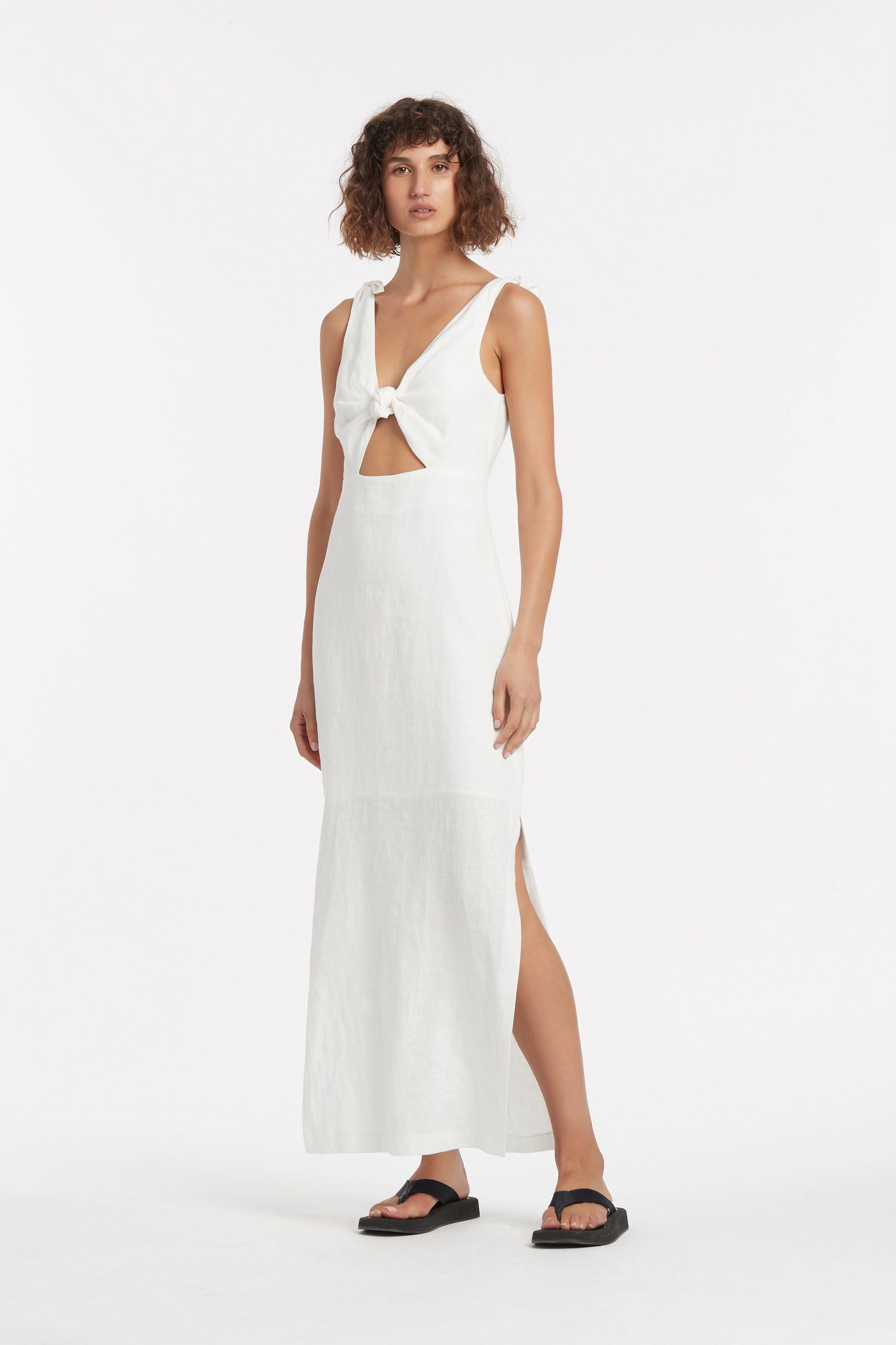 SIR. Alexandre Tie Midi Dress Size XS / US 0-2 / IT 36-38 - 1 Thumbnail