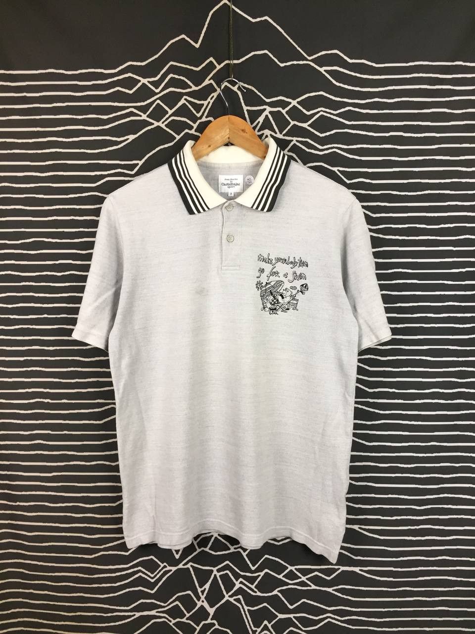 Jean Charles De Castelbajac Jean Charles De Castelbajac Bear Beach Embroidery Polo Shirt Size US M / EU 48-50 / 2 - 2 Thumbnail