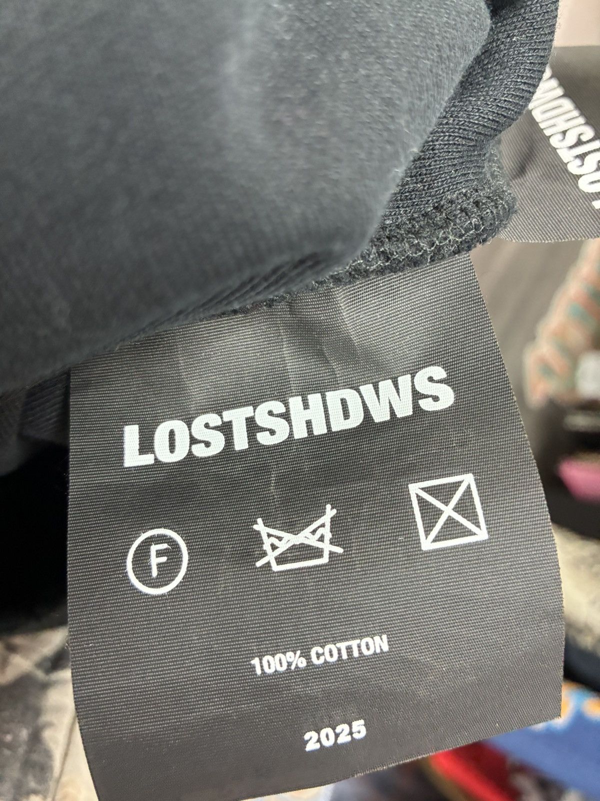 LOSTSHDWS LOSTSHDWS Distressed Black & Red Hoodie Size US S / EU 44-46 / 1 - 7 Thumbnail