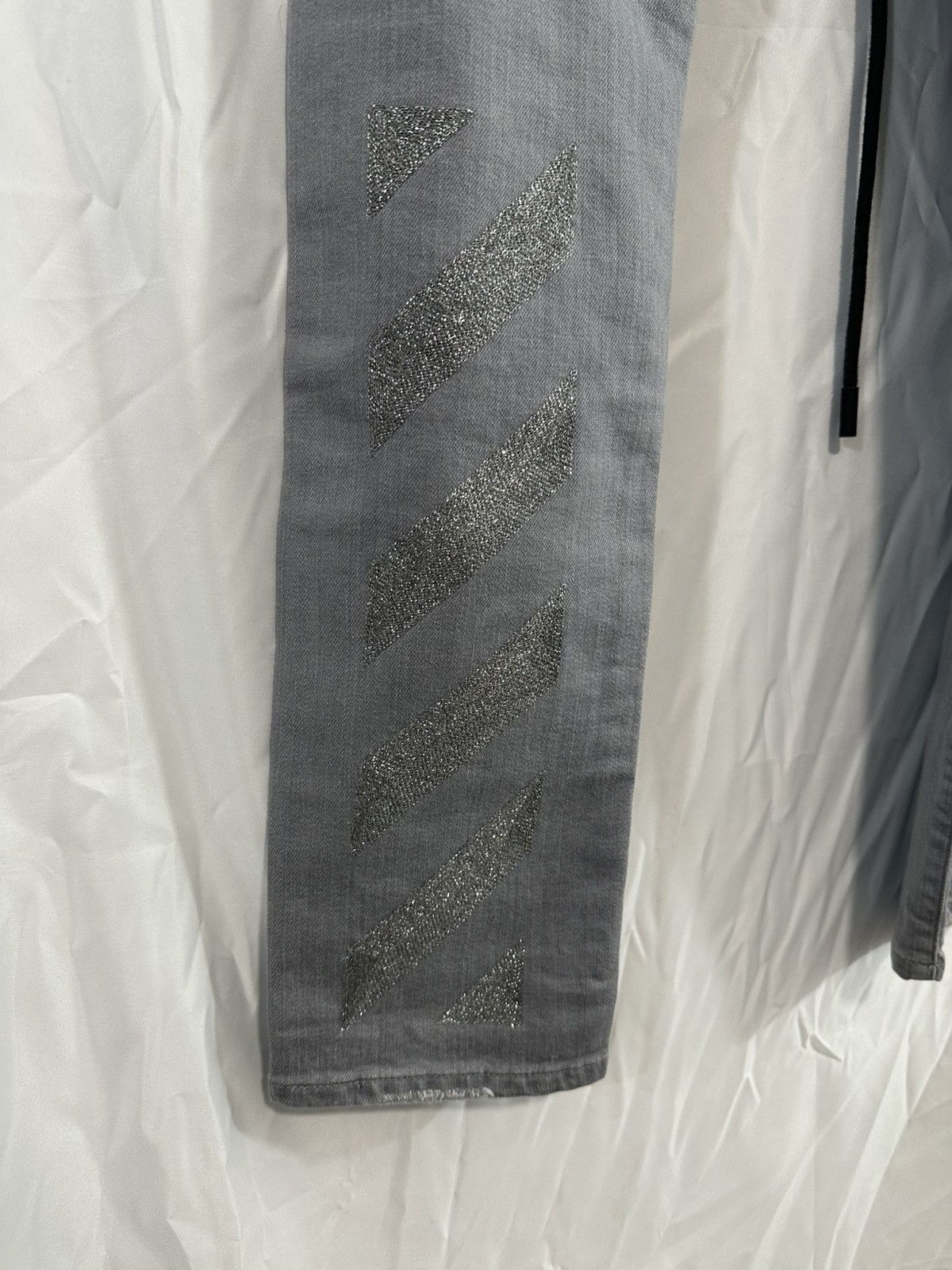 Off-White Off-White denim Silver Size US 31 - 12 Thumbnail