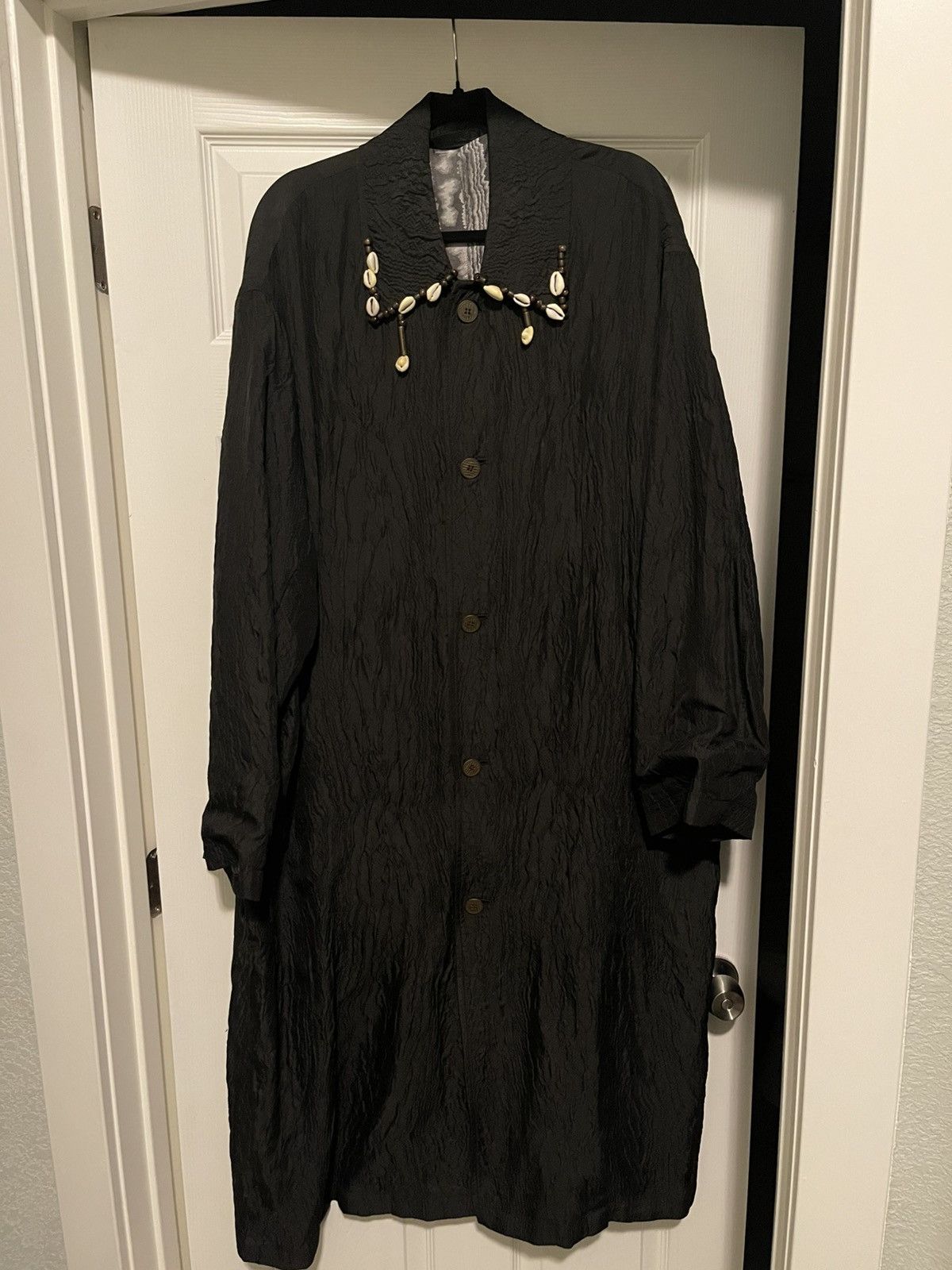 Acne Studios Oversized Cowrie Shell Coat Size US S / EU 44-46 / 1 - 1 Thumbnail