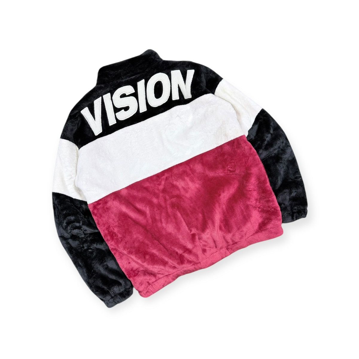 Vision Streetwear Vision Streetwear Fluppy Striped Fleece Zipper Jacket Size US M / EU 48-50 / 2 - 9 Thumbnail