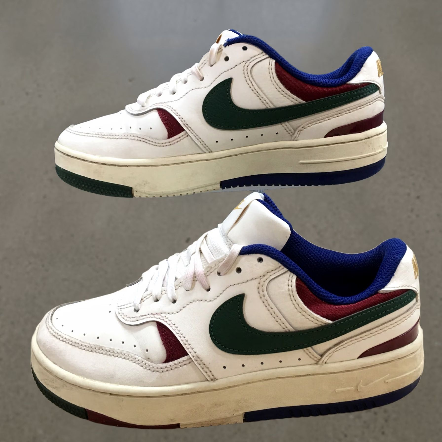Nike Nike Sneaker Womens 7 White Gamma Force Sail Laced Up Casual Leather DX9176 Size US 7 / IT 37 - 1 Thumbnail