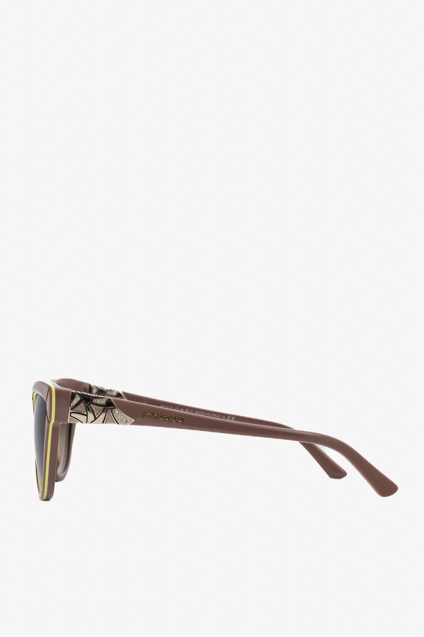 Bvlgari Bvlgari Diva Divina 8156B Crystal Cat-Eye Sunglasses Size ONE SIZE - 3 Thumbnail