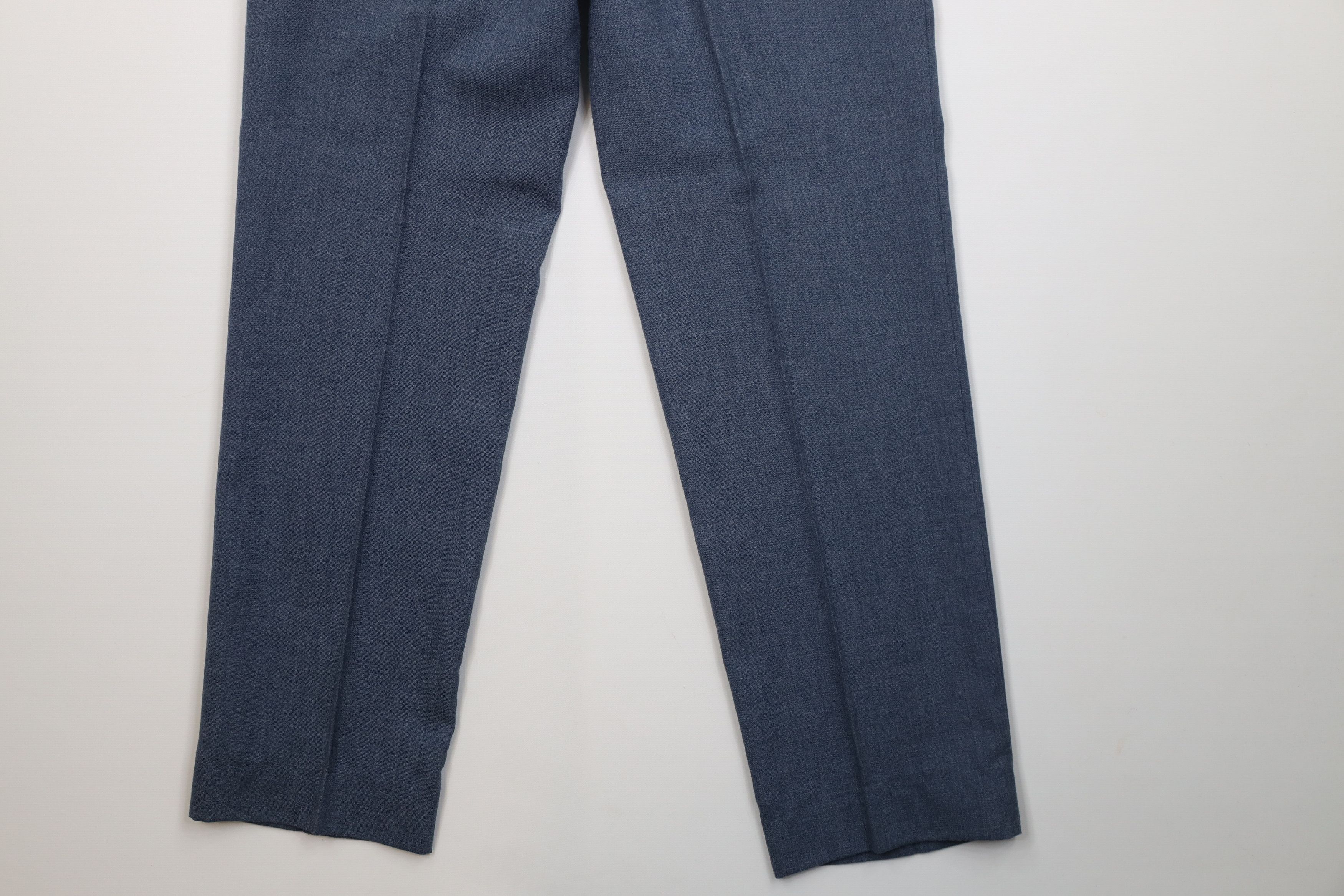 Vintage Vintage 70s Streetwear Lightweight Wool Chambray Pants USA Size US 30 / EU 46 - 11 Thumbnail