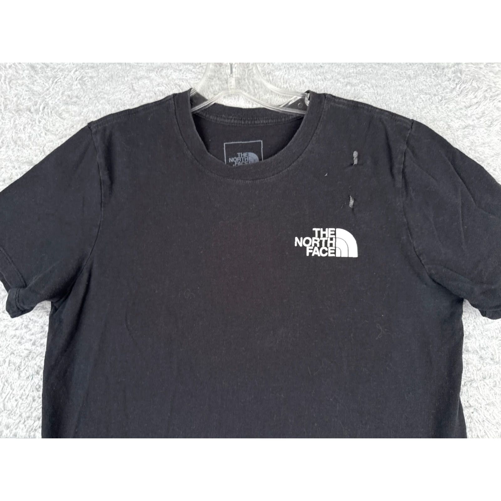 The North Face VINTAGE The North Face Women's T-Shirt Small Petite Cotton Short Sleeve Crew Neck Black Casual Summer Size S / US 4 / IT 40 - 4 Thumbnail