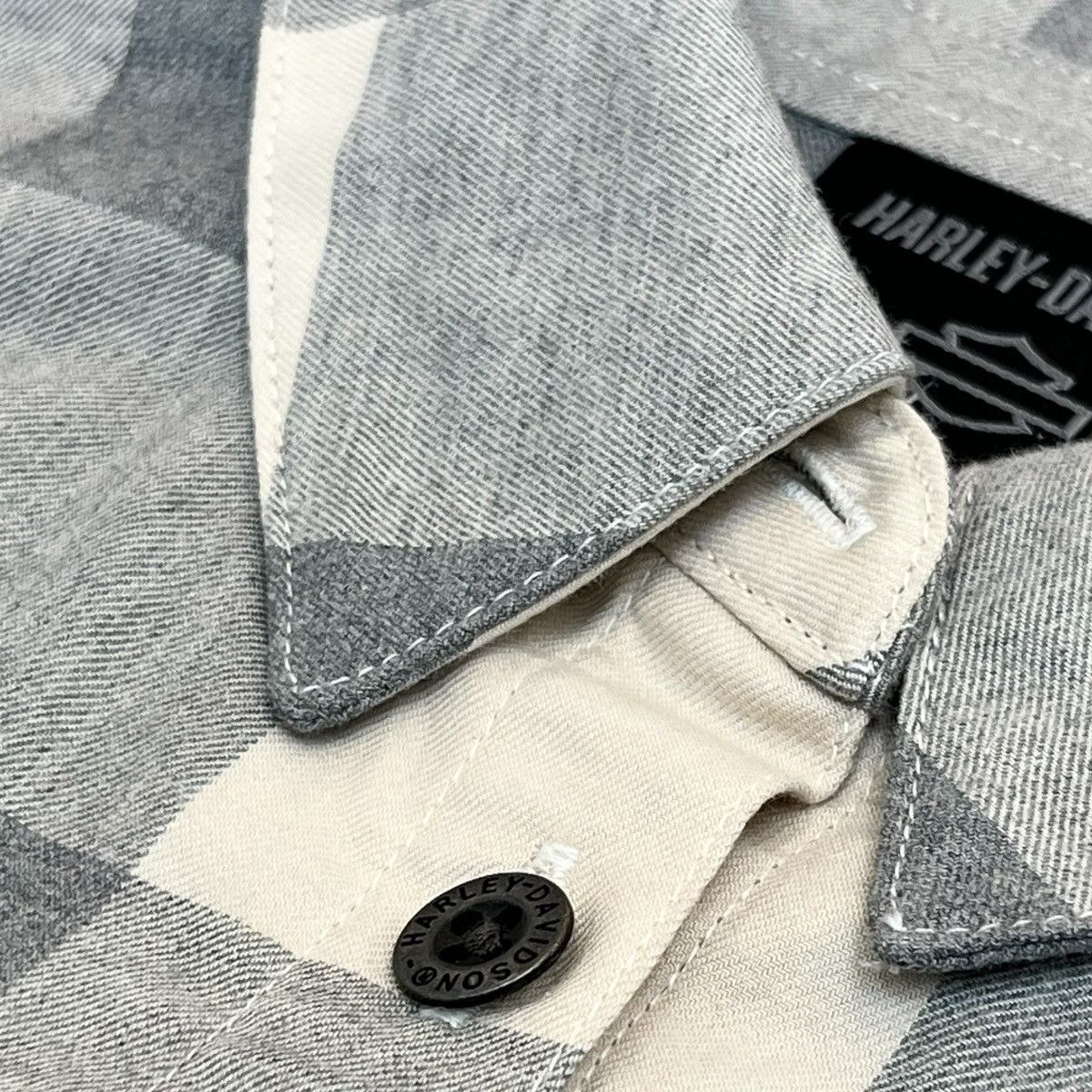 Harley Davidson Harley Davidson Heritage Plaid in White/Black Size US XS / EU 42 / 0 - 4 Thumbnail