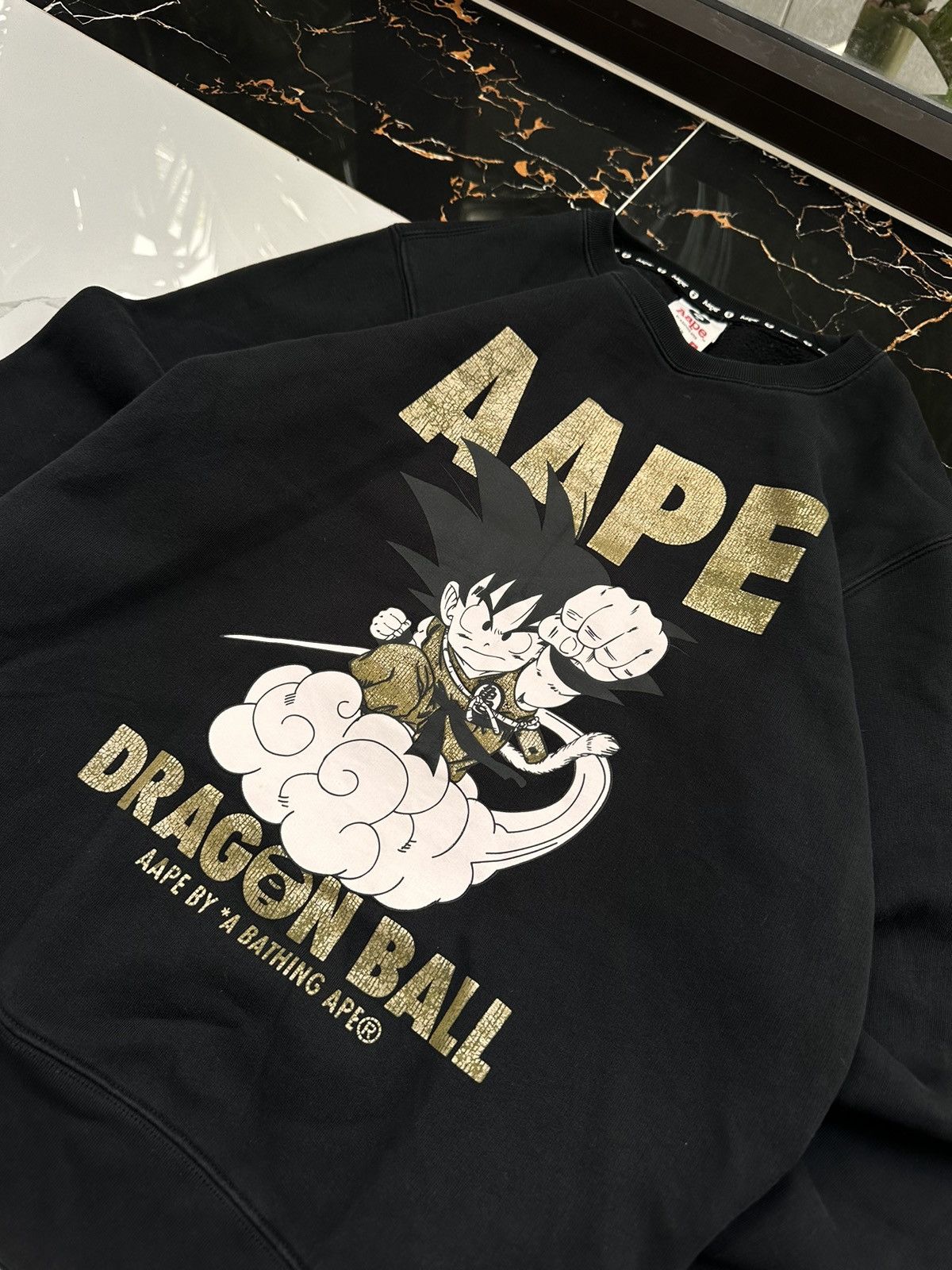 Aape × Vintage AAPE X DRAGONBALL VINTAGE BIG LOGO STREETWEAR SWEATSHIRT Size US S / EU 44-46 / 1 - 7 Thumbnail