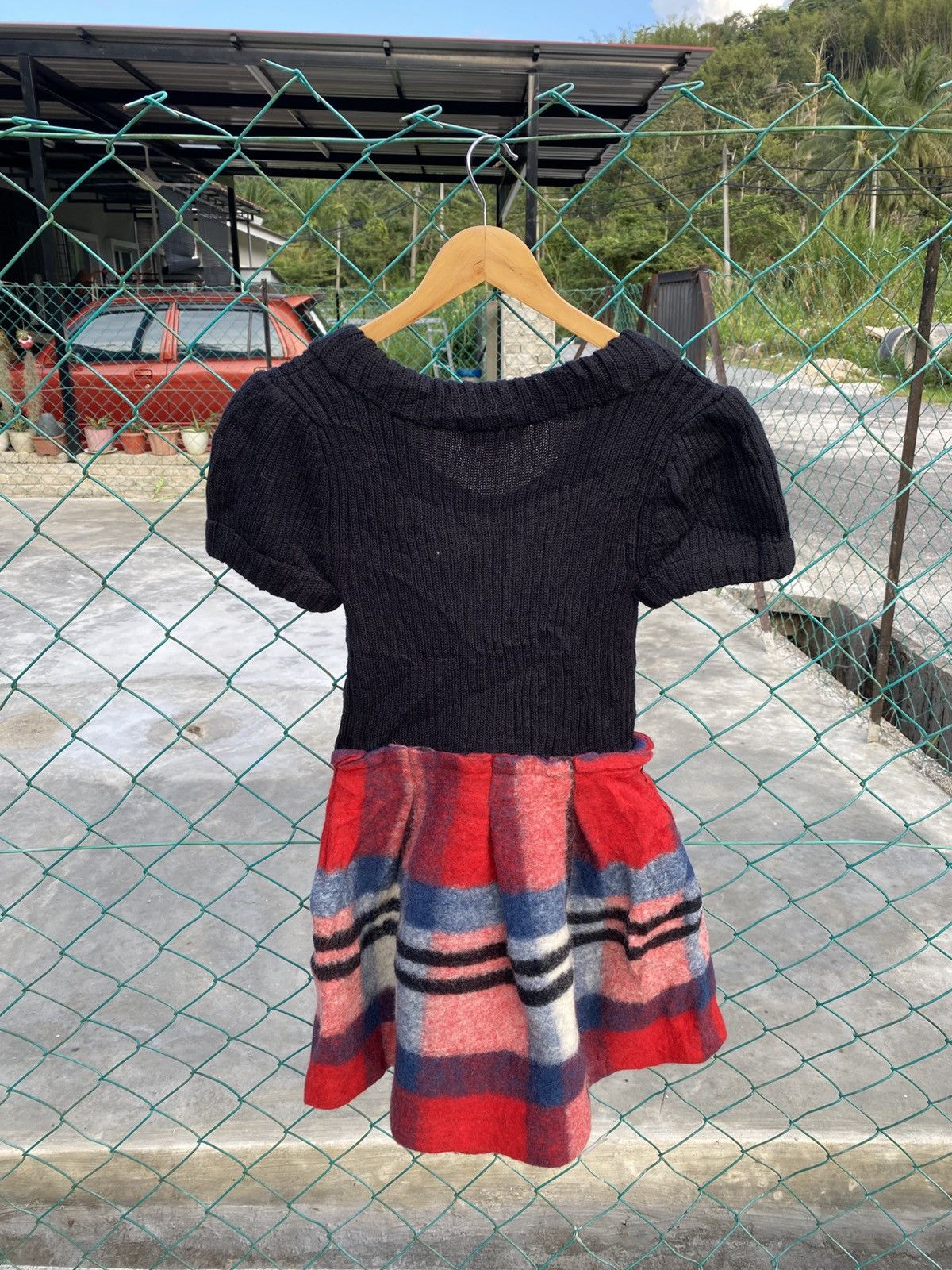 Burberry × Vintage Burberry blue label mini dresses Size S / US 4 / IT 40 - 2 Thumbnail