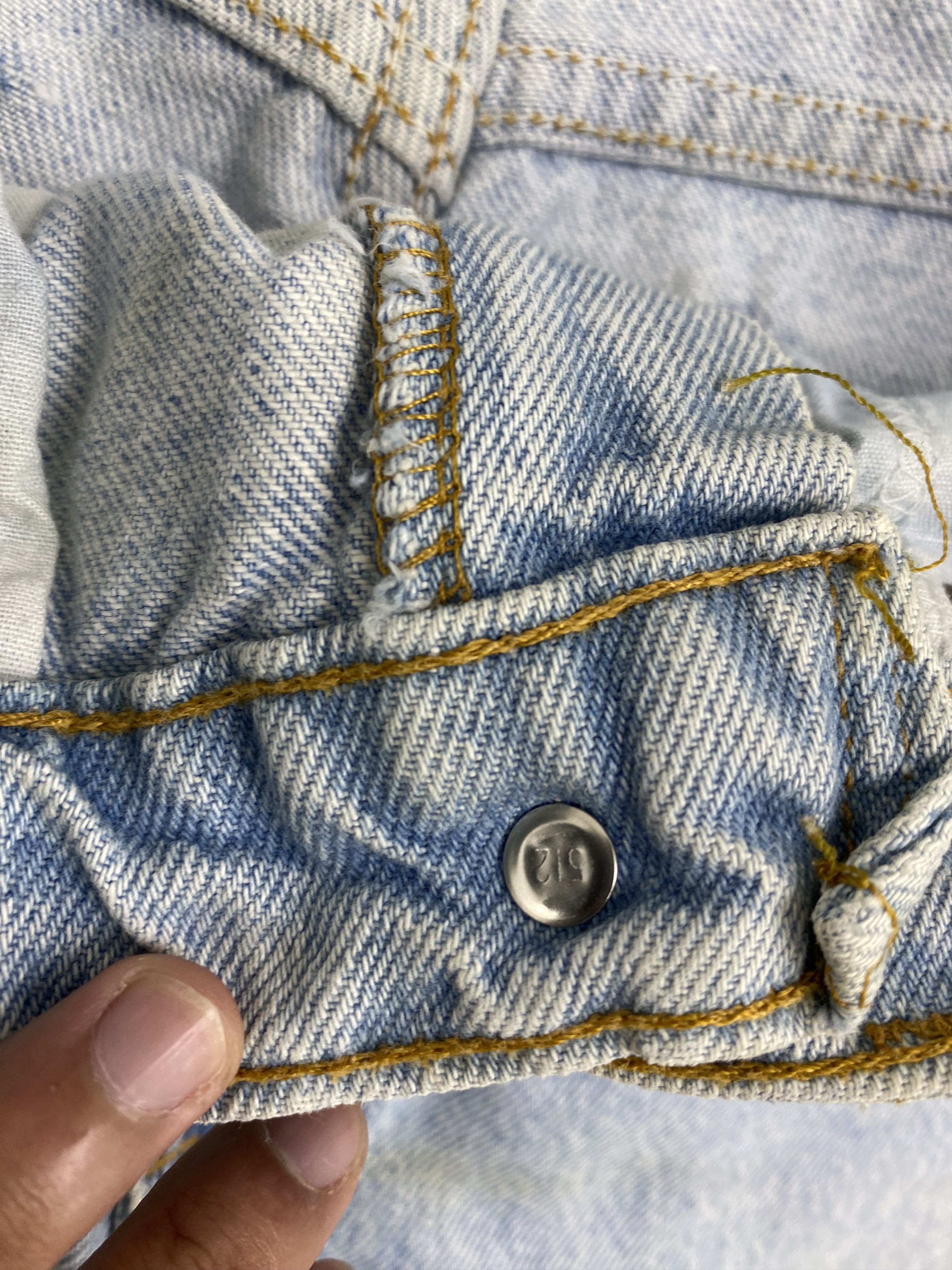Levi's × Vintage Vintage 90s Levis 560 Orange Tabs Jeans Size US 26 / EU 42 - 11 Thumbnail