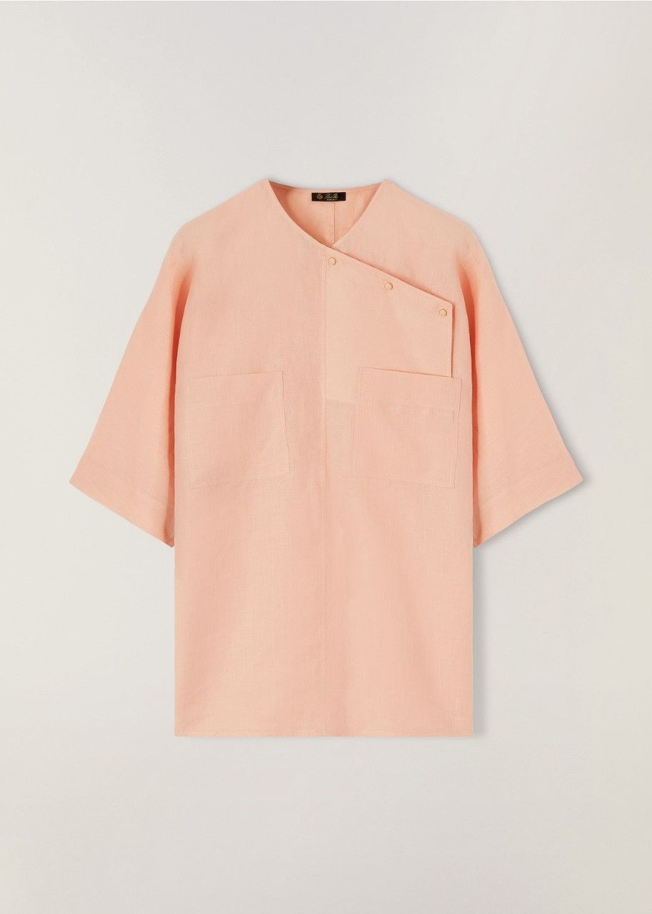 Loro Piana o1srvl11e0524 Shirt in Pink Size XL / US 12-14 / IT 48-50 - 1 Thumbnail