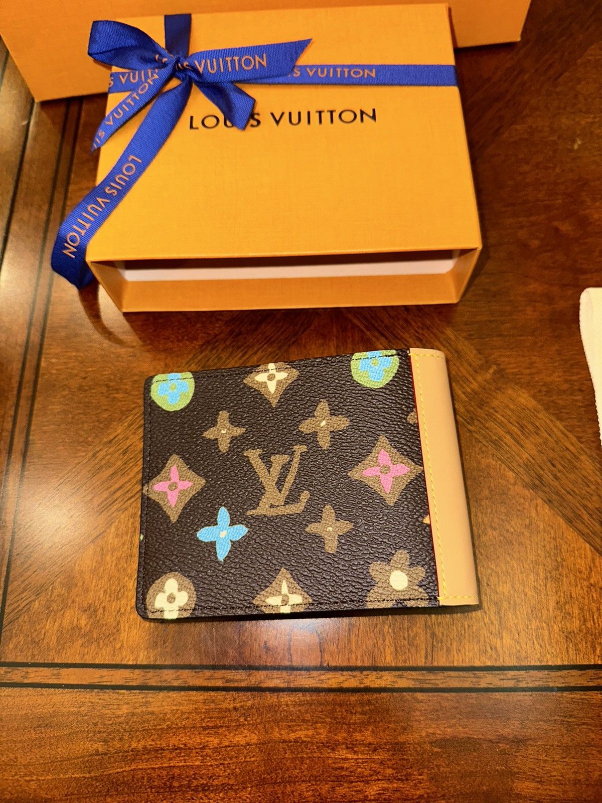 Louis Vuitton by Tyler, the Creator Slender Wallet Green Damier Golf