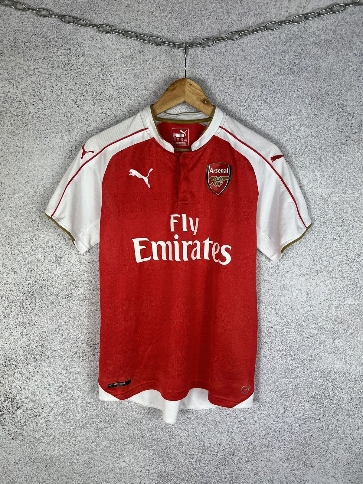 Puma Arsenal London 2015 2016 Puma Soccer Jersey Football Shirt Size US S / EU 44-46 / 1 - 1 Thumbnail