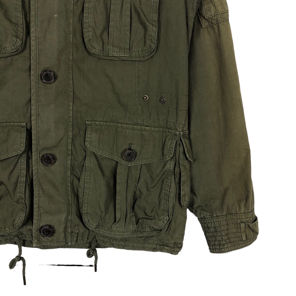 Japanese Brand 🔥90’s Design Biker Military Jacket Tommy Hilfiger Size US M / EU 48-50 / 2 - 6 Thumbnail