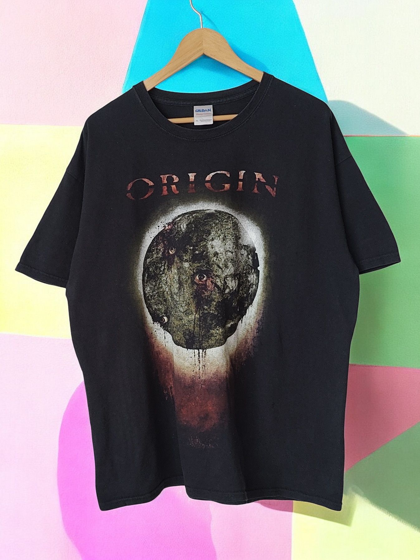 Band Tees Origin Occupy Europe Entity Tour VTG Y2K Vintage Tshirt Size US S / EU 44-46 / 1 - 1 Thumbnail