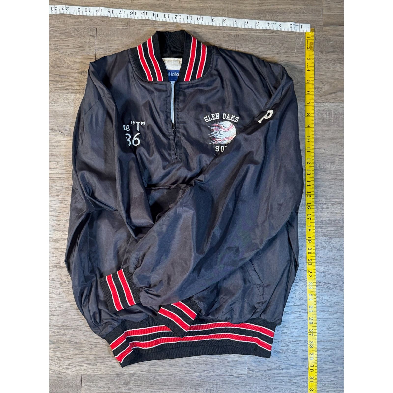 Holloway Vintage GLEN OAKS SOX Champs 2000 Baseball Anorak Jacket Size US L / EU 52-54 / 3 - 4 Thumbnail