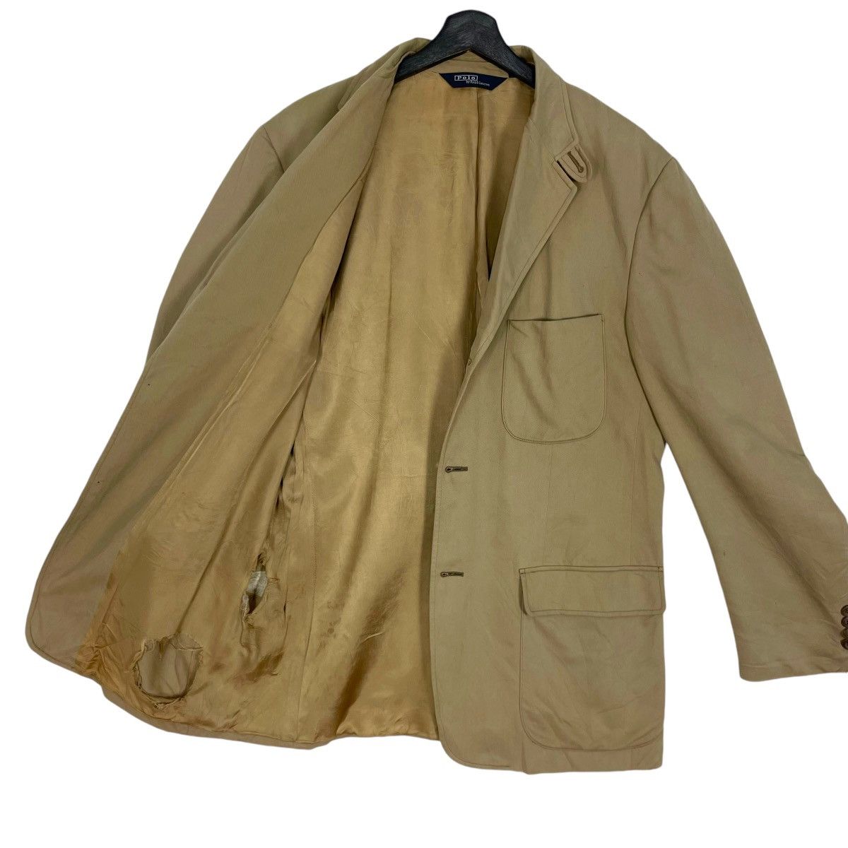 Polo Ralph Lauren Vintage Polo Ralph Lauren Coat Button Up Double breasted Size US M / EU 48-50 / 2 - 15 Thumbnail