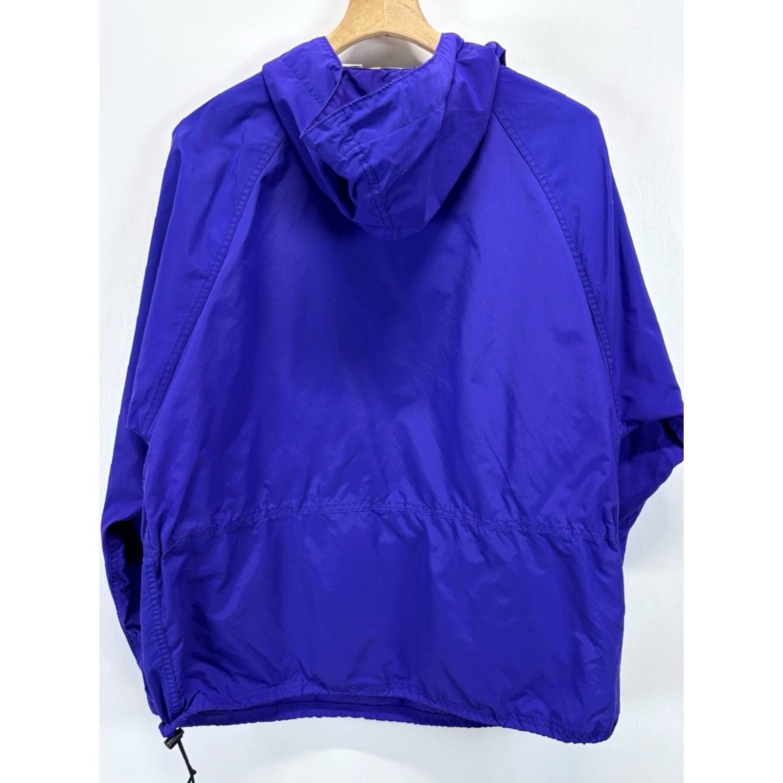 Vintage VINTAGE LL BEAN Windbreaker Jacket Mens Small Purple Anorak Hooded Nylon Made USA 90s Outdoor Ski Windproof Water Resistant Mens Jacket Size US S / EU 44-46 / 1 - 3 Thumbnail