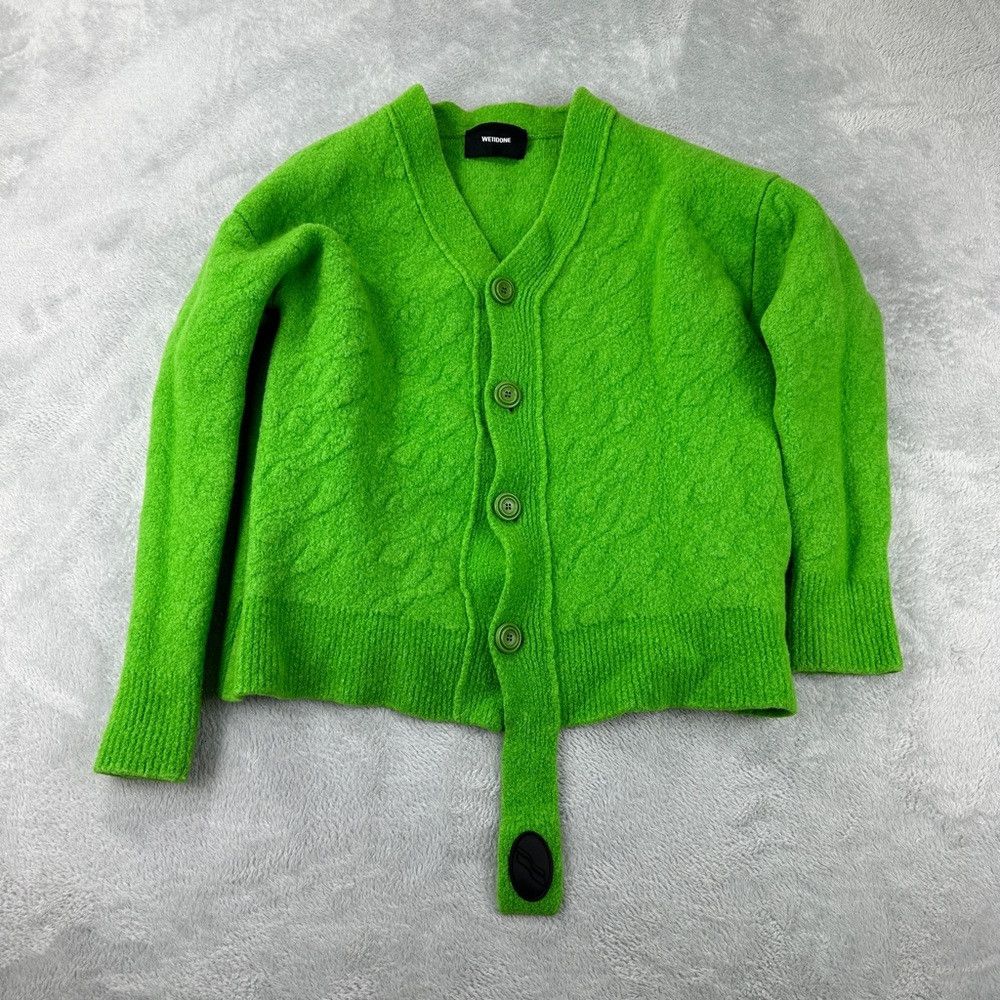WE11DONE We11Done Logo Jacquard knit Cardigan Women’s Size Small Size S / US 4 / IT 40 - 1 Thumbnail