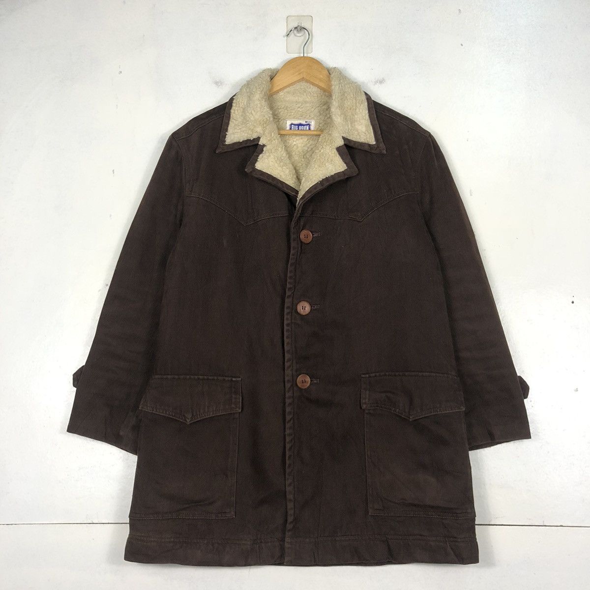 Vintage VINTAGE BIG SMITH WESTERN SHERPA JACKET Size US M / EU 48-50 / 2 - 1 Thumbnail
