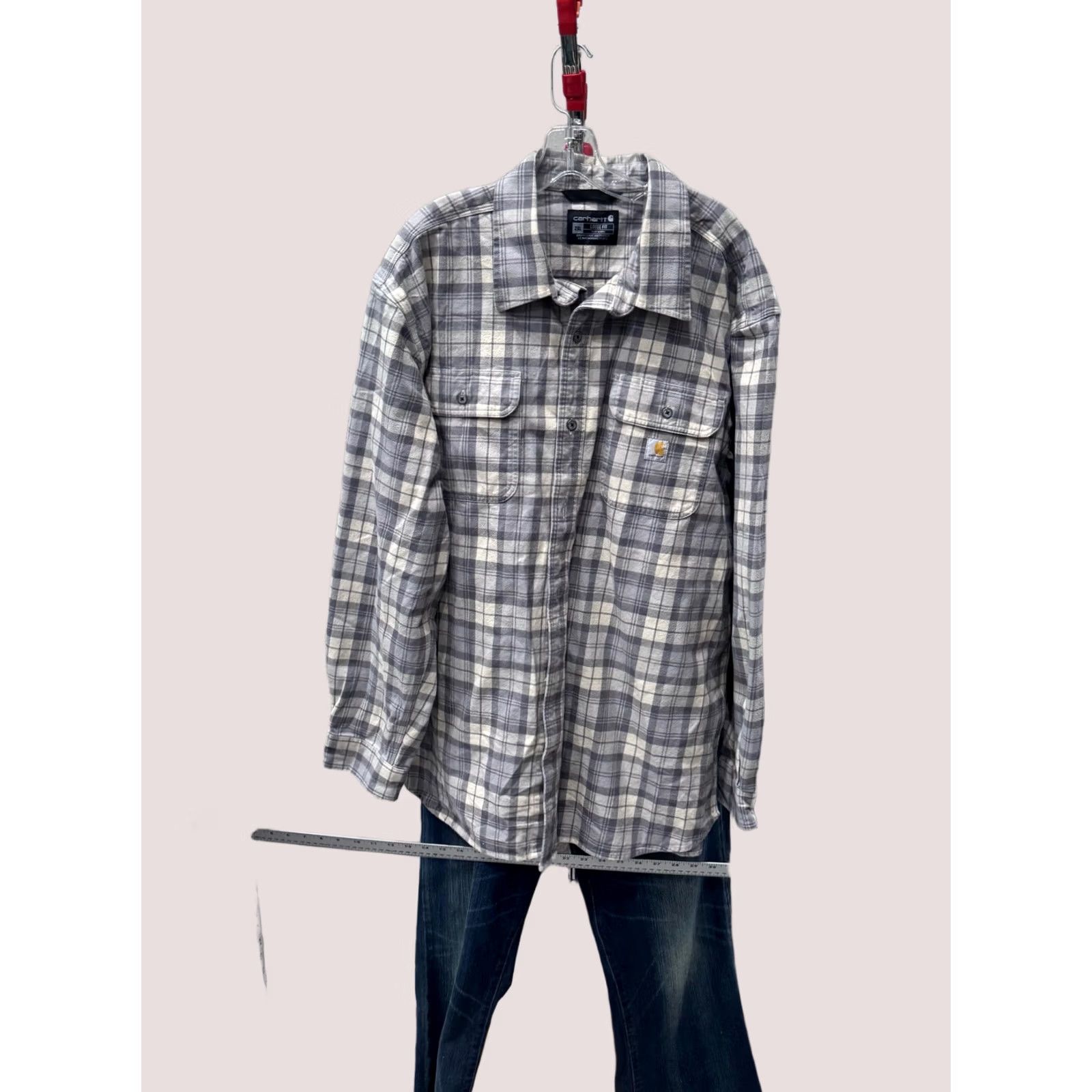 Carhartt Carhartt Shirt Thick Ctn plaid Flanel LONG SLEEVE 2XL XL Multicolor Mens XS XL 20 x 37/38 Size US XXL / EU 58 / 5 - 1 Thumbnail