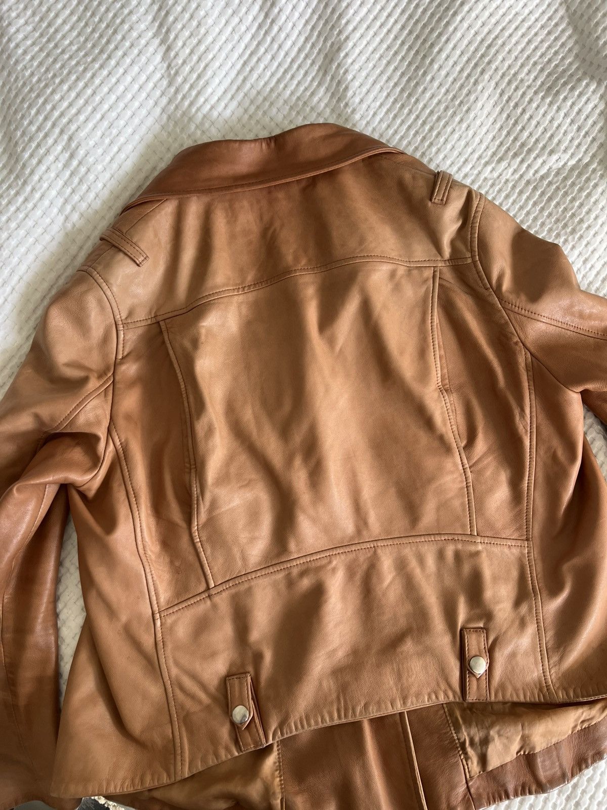 Acne Studios Acne Studios Leather Swift Jacket Size M / US 6-8 / IT 42-44 - 20 Thumbnail