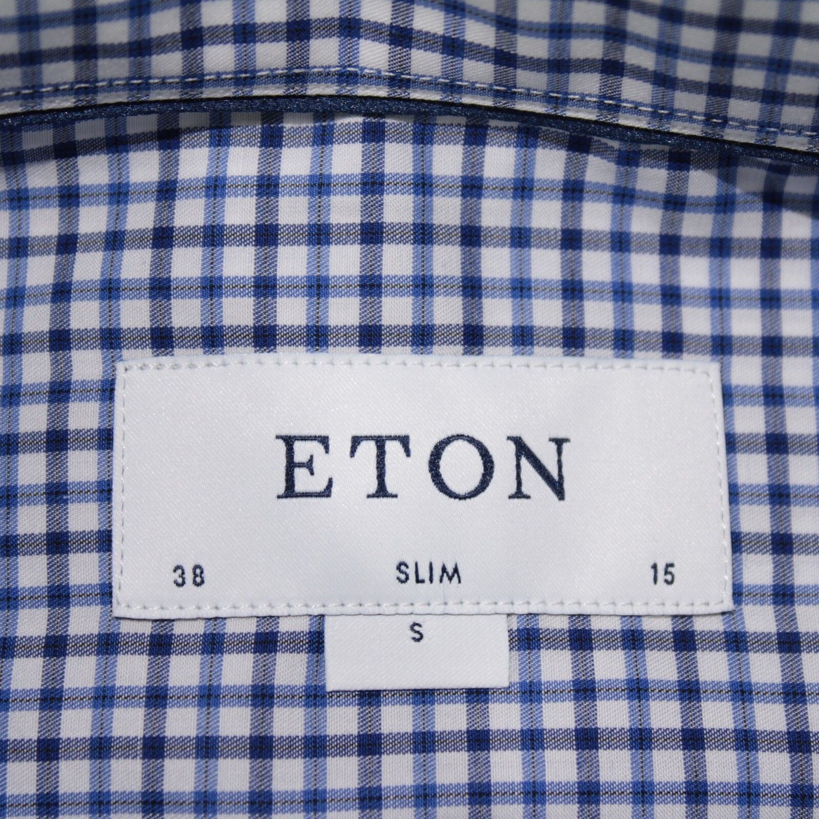 Eton Eton New with tags Shirt Size S US In Blue Size US S / EU 44-46 / 1 - 8 Thumbnail