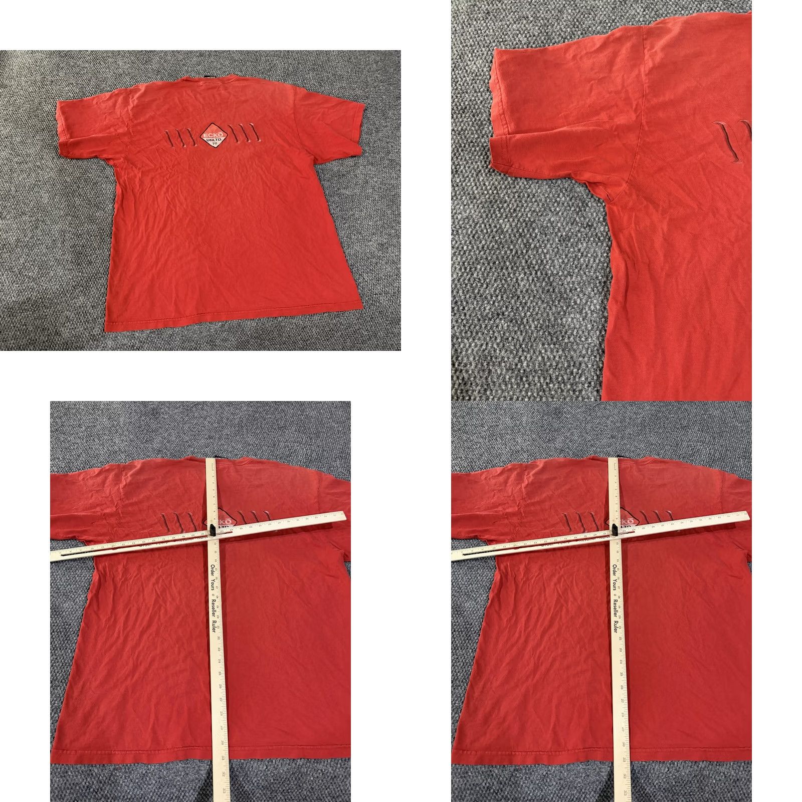 Ecko Unltd. Ecko Unltd. Shirt Mens 2XL Red Diamond Logo Graphic Tee T-Shirt Vintage Size US XXL / EU 58 / 5 - 8 Thumbnail