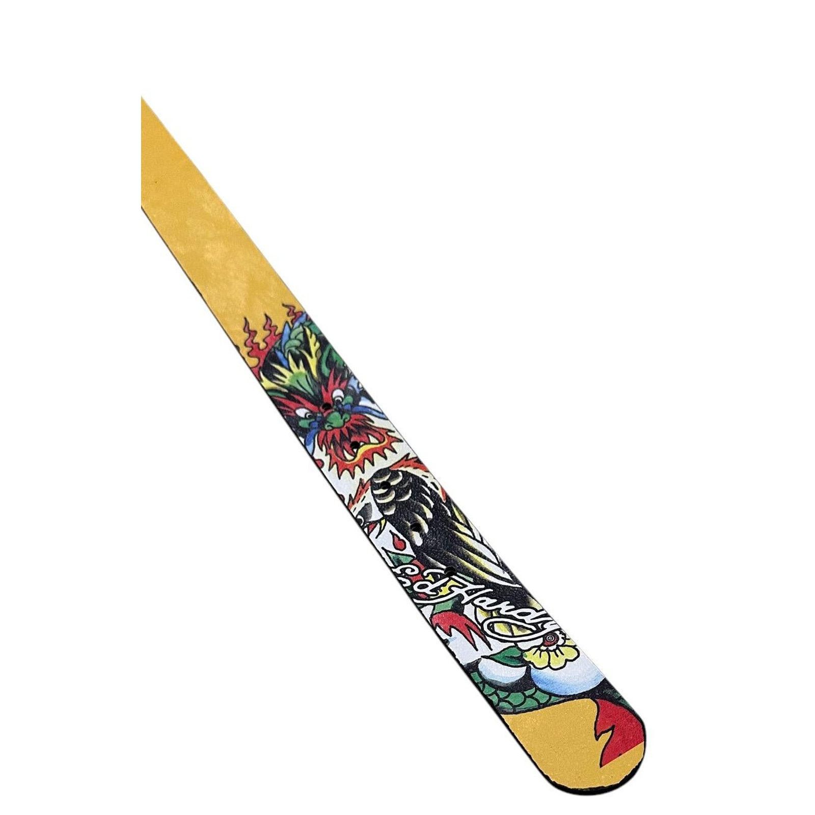Ed Hardy Ed Hardy Men's For The World Reversible Belt Size 42 - 6 Thumbnail