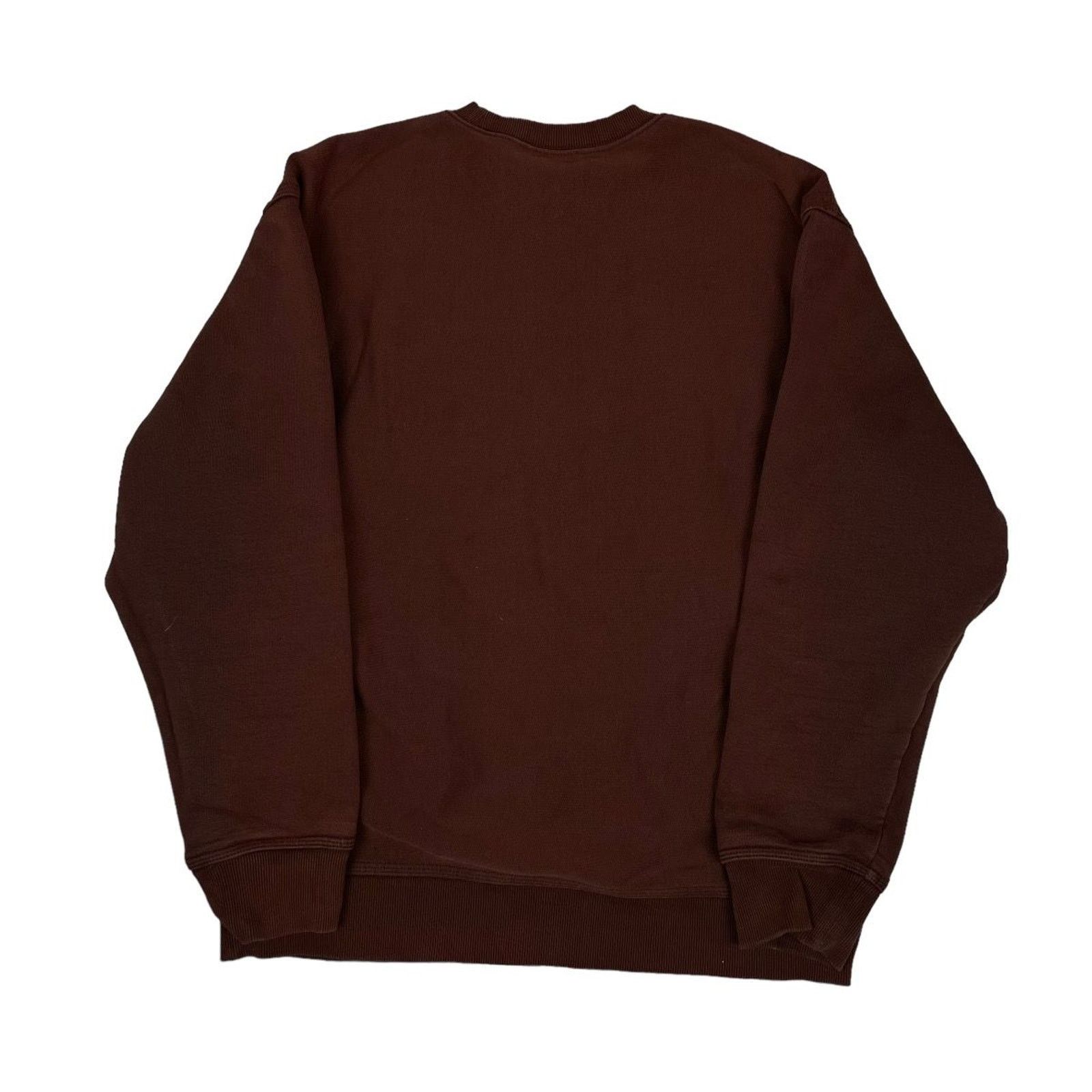 Carhartt Carhartt WIP Men's Brown Cotton American Script Sweatshirt M Size US M / EU 48-50 / 2 - 9 Thumbnail