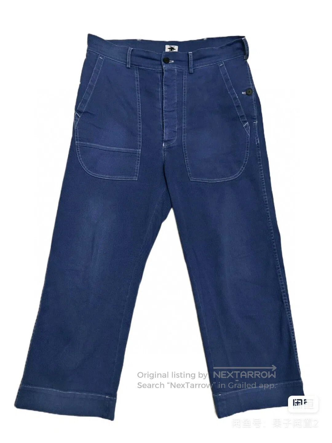 Dior Dior Vintage Wide-Leg Denim Pants Size 38. Size US 38 / EU 54 - 1 Thumbnail