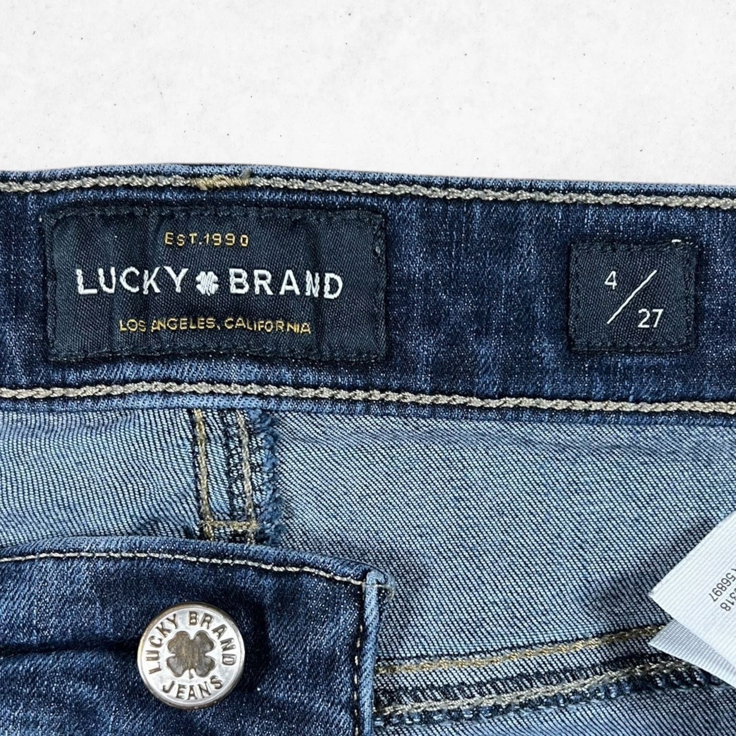 Lucky Brand Lucky Brand Jeans Ava Crop Women's Size 4/27 Blue Stretch Size 27" / US 4 / IT 40 - 3 Thumbnail